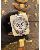 (LIKE NEW) 2023 YEAR ROLEX DAYTONA COSMOGRAPH REF 116500LN  PANDA DIAL 40MM AUTOMATIC WATCH 