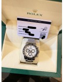 (LIKE NEW) 2023 YEAR ROLEX DAYTONA COSMOGRAPH REF 116500LN  PANDA DIAL 40MM AUTOMATIC WATCH 
