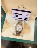 (LIKE NEW) 2005 YEAR ROLEX OYSTER PERPETUAL 36 HALF 18K 750 YELLOW GOLD REF16233 AUTOMATIC WATCH 