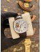 (LIKE NEW)2016 YEAR ZENITH STAR OPEN CHRONOGRAPH REF 03.1925.4062 WHITE DIAL 37MM AUTOMATIC WATCH -FULL SET- 