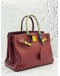 HERMES BIRKIN 35 IN ROUGE H TOGO LEATHER