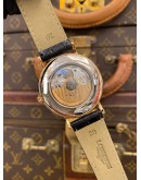 (UNUSED) 2022 LONGINES PRESENCE PVD GOLD REF L4.905.1.11.2 WHITE ROMAN NUMERALS DIAL 38.5MM AUTOMATIC WATCH -FULL SET- 