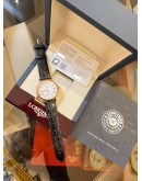 (UNUSED) 2022 LONGINES PRESENCE PVD GOLD REF L4.905.1.11.2 WHITE ROMAN NUMERALS DIAL 38.5MM AUTOMATIC WATCH -FULL SET- 