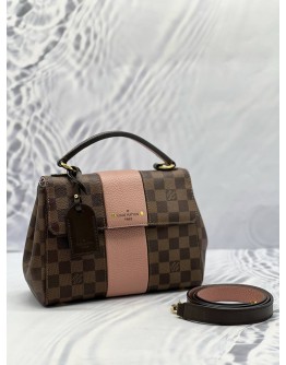 (LIKE NEW) LOUIS VUITTON BOND STREET DAMIER EBENE HANDBAG WITH STRAP 