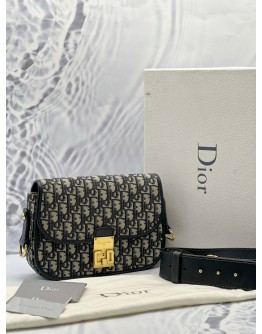 (LIKE NEW) CHRISTIAN DIOR TROTTER FLAP CROSSBODY BAG -FULL SET- 