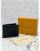 (LIKE NEW) MICROCHIP LOUIS VUITTON EPI LEATHER BIFOLD WALLET -FULL SET- 
