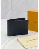 (LIKE NEW) MICROCHIP LOUIS VUITTON EPI LEATHER BIFOLD WALLET -FULL SET- 