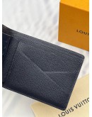 (LIKE NEW) MICROCHIP LOUIS VUITTON EPI LEATHER BIFOLD WALLET -FULL SET- 