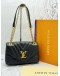 LOUIS VUITTON NEW WAVE CHAIN SHOULDER AND CROSSBODY BAG IN BLACK CALFSKIN LEATHER -FULL SET-