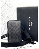 (LIKE NEW) COACH ADEN CROSSBODY BAG IN SIGNATURE CANVAS - FULL SET