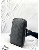 (LIKE NEW) COACH ADEN CROSSBODY BAG IN SIGNATURE CANVAS - FULL SET
