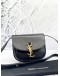 YSL SAINT LAURENT KAIA SMALL SATCHEL CROSSBODY IN BLACK