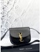 YSL SAINT LAURENT KAIA SMALL SATCHEL CROSSBODY IN BLACK