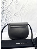 YSL SAINT LAURENT KAIA SMALL SATCHEL CROSSBODY IN BLACK