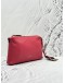 BRAUN BUFFEL POUCH AND CROSSBODY BAG IN PINK PEBBLED LEATHER