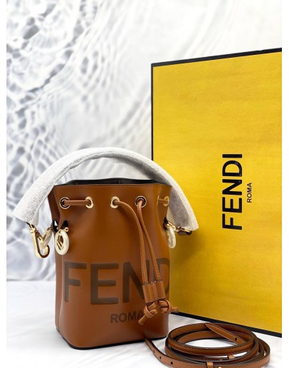 (LIKE NEW) FENDI MON TRESOR MINI BUCKET BAG