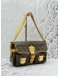 (SALE) LOUIS VUITTON HUDSON PM SHOULDER BAG IN BROWN MONOGRAM CANVAS