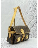 (SALE) LOUIS VUITTON HUDSON PM SHOULDER BAG IN BROWN MONOGRAM CANVAS