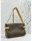 (SALE) LOUIS VUITTON HUDSON PM SHOULDER BAG IN BROWN MONOGRAM CANVAS