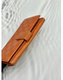 (SALE) GUCCI CONTINENTAL WALLET IN ORANGE GUCCISSIMA CALFSKIN LEATHER