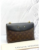 (LIKE NEW) LOUIS VUITTON SAINT PLACIDE CHAIN BAG WITH GOLD HARDWARE 