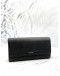 BALLY LINNEY CONTINENTAL WALLET IN BLACK WITH GOLD HARDWARE 