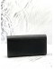 BALLY LINNEY CONTINENTAL WALLET IN BLACK WITH GOLD HARDWARE 