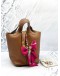 2019 HERMES PICOTIN 18 BROWN TOGO LEATHER WITH GOLD HARDWARE STAMP D