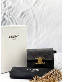 (LIKE NEW) CELINE TRIOMPHE CANVAS TEEN TRIOMPHE BAG -FULL SET-
