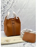 (BRAND NEW) LORO PIANA SMALL BALE BAG L0C2 SMOOTH CALF LEATHER 