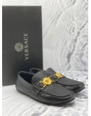 (LIKE NEW) VERSACE MEDUSA BAROCCO LOAFERS SIZE 40 - FULL SET-