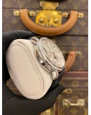 (LIKE NEW) 2015 MAURICE LACROIX MASTERPIECE MOONPHASE REF MP7078-SS001-120 WHITE DIAL 43.5MM MANUAL WINDING WATCH -FULL SET-