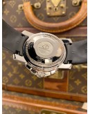 (LIKE NEW) 2016 BAUME & MERCIER CAPELAND CHRONOGRAPH REF 65352 BLACK DIAL 40MM AUTOMATIC WATCH