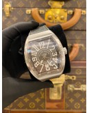 (LIKE NEW) 2020 FRANCK MULLER VANGUARD REF V45SCDTACBRTT GREY DIAL 44MM AUTOMATIC WATCH -FULL SET-
