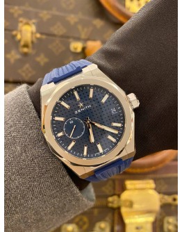 (LIKE NEW) 2022 YEAR ZENITH DEFY SKYLINE REF 03.9300.3620/51.I001 BLUE DIAL 41MM AUTOMATIC WATCH -FULL SET- 