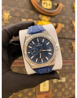 (LIKE NEW) 2022 YEAR ZENITH DEFY SKYLINE REF 03.9300.3620/51.I001 BLUE DIAL 41MM AUTOMATIC WATCH -FULL SET- 