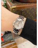 2014 TAG HEUER AQUARACER LADY REF WAF1415 DIAMONDS MOTHER OF PEARL DIAL 27MM QUARTZ WATCH -FULL SET-