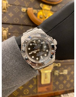 2012 ROLEX OYSTER PERPETUAL DATE SEA-DWELLER DEEPSEA 44MM BLACK DIAL AUTOMATIC WATCH
