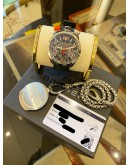 2016 BOMBERG BOLT 68 CHRONOGRAPH REF BS45CHSP.011.3 GREY DIAL 45MM QUARTZ WATCH 