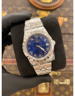(UNUSED) 2025 TUDOR ROYAL REF 28400 BLUE ROMAN NUMERAL DIAL 34MM AUTOMATIC WATCH -FULL SET-