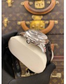 (LIKE NEW) 2005 GIRARD-PERREGAUX FERRARI CHRONOGRAPH LIMITED EDITION TO 2000 PIECES REF 8028 WHITE DIAL 40MM AUTOMATIC WATCH -FULL SET-