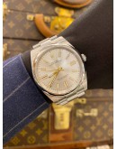 (UNUSED) 2023 ROLEX OYSTER PERPETUAL 41 REF 124300 WHITE DIAL 41MM AUTOMATIC WATCH -FULL SET-