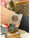 (LIKE NEW) 2014 TAG HEUER FORMULA 1 LADY REF WAC1217 DIAMOND BEZEL BROWN MOTHER OF PEARL DIAL 37MM QUARTZ WATCH -FULL SET-