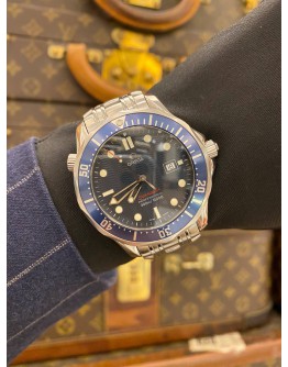 (LIKE NEW) 2013 OMEGA SEAMASTER DIVER 300M PROFESSIONAL REF 2221.80.00 BLUE DIAL 41MM QUARTZ WATCH