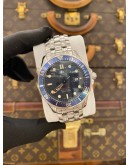 (LIKE NEW) 2013 OMEGA SEAMASTER DIVER 300M PROFESSIONAL REF 2221.80.00 BLUE DIAL 41MM QUARTZ WATCH