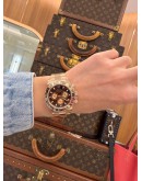 (UNUSED) 2021 ROLEX DAYTONA 18K 750 ROSE GOLD REF 116505 40MM AUTOMATIC WATCH