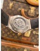 (LIKE NEW) 2019 HUBLOT CLASSIC FUSION 18K 750 ROSE GOLD REF 565.NO.1181.LR BLACK DIAL 38MM AUTOMATIC WATCH -FULL SET-