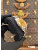 2017 TUDOR CLASSIC DAY DATE HALF 18K 750 YELLOW GOLD REF 23013 DIAMOND DIAL 41MM AUTOMATIC WATCH