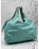 SALVATORE FERRAGAMO HOBO BAG IN TIFFANY BLUE LEATHER 