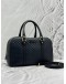 GUCCI BOSTON IN BLACK GG MICROGUCCISSIMA LEATHER